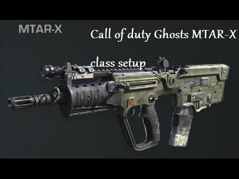 Call of duty Ghosts MTAR-X class setup commentary call of duty ghosts mission list