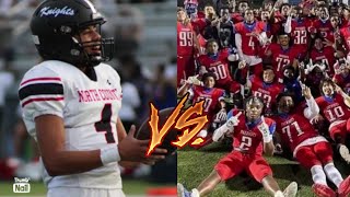 North County Knights 4-5 vs Old Mill Patriots 8-1 Maryland 4A  HS Football Playoff Round 1 🏈
