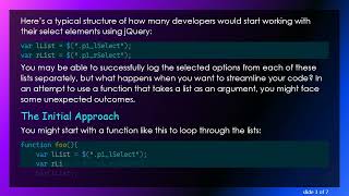 How to Handle Select Option Loops with jQuery for Dynamic Data Access