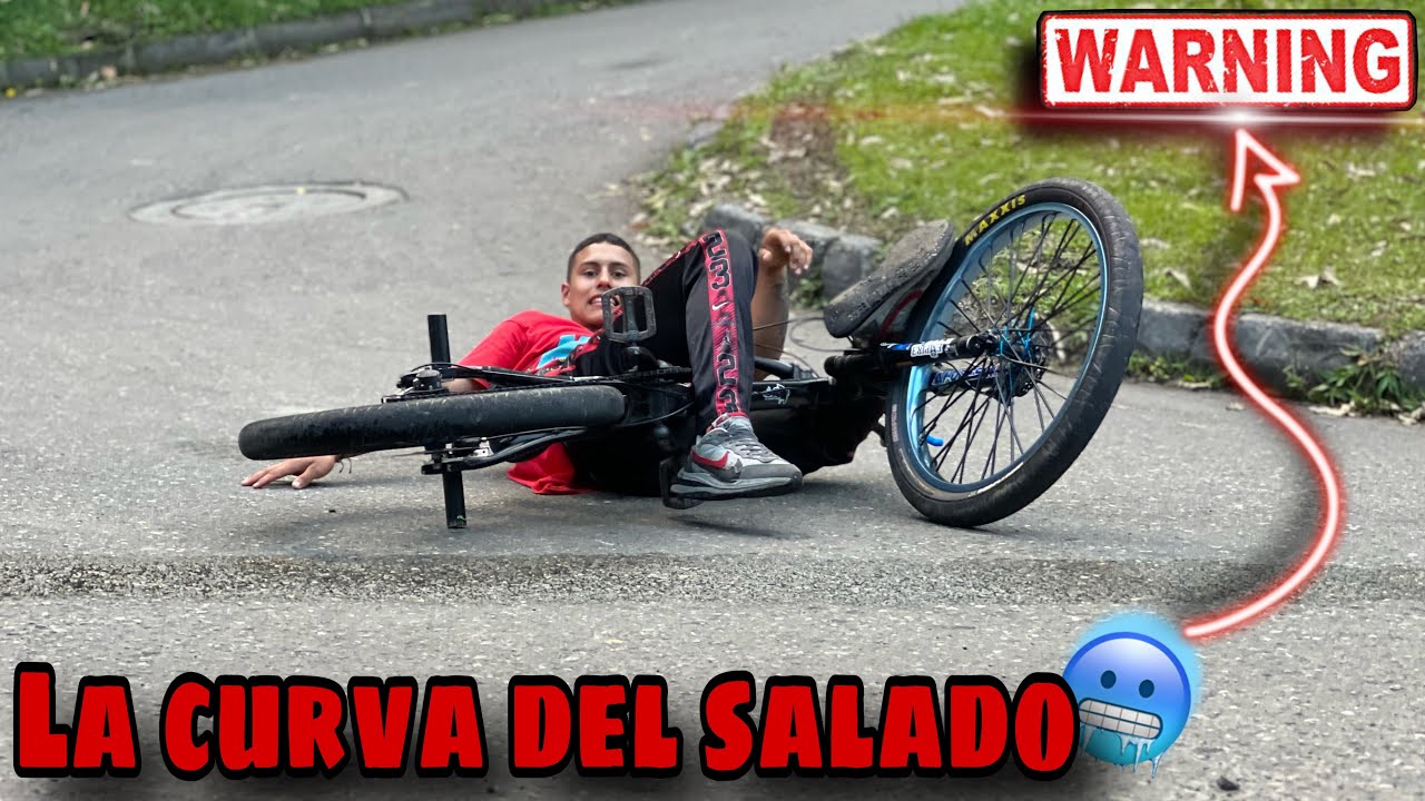 Conocí la (PELIGROSA CURVA DEL SALADO)⚠️qué tal es para cogerla en wheelie!😱🥶🔥