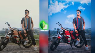 Snapseed Sky Background Change Photo Editing | Snapseed Photo Editing Trick [ AF EDIT ] screenshot 4