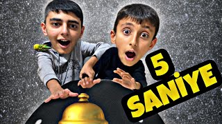 Yunus Emre Ve Meti̇nali̇ İle 5 Sani̇ye Challenge ‼️Hizli Olan Kazanir