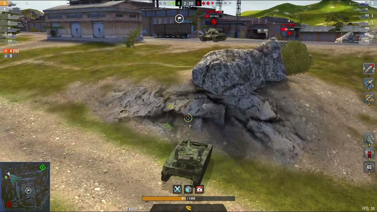 AMX 13-90 7360 dmg  6 frags