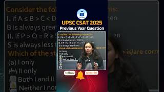 UPSC CSAT 2025 PYQ 🔥 Can You Solve This Question?