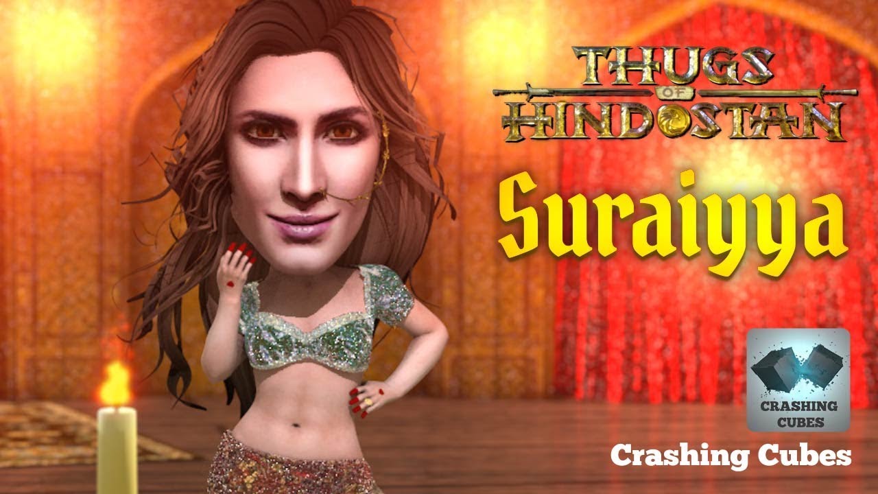 Katrina Kaif | Animated | Thugs of Hindostan | Motion Poster | Aamir Khan | Crashing Cubes