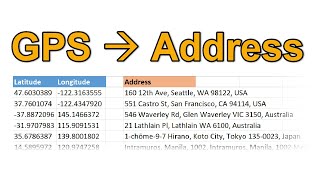 GPS coordinates to Location screenshot 4