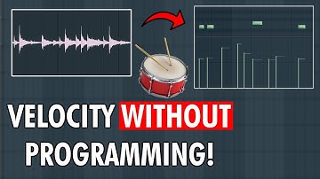Get Velocity Accurate Drum Sample Replacement Without Programming! - The Sine Wave Technique