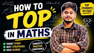How To Top In Maths? 🔥 | Best Study Tips for Students | Score 95+ in Maths #topper #maths