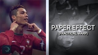 [ 𝘼𝙡𝙞𝙜𝙝𝙩 𝙈𝙤𝙩𝙞𝙤𝙣 ] paper effect (fractial warp) || edit tutorial + preset