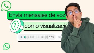 WhatsApp YA PERMITE enviar audios de una sola reproducción screenshot 2