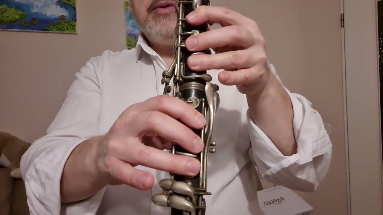 2 октава на Кларнете для моих онлайн учеников 1 часть от Александра Винокурова 2026