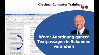 MS Word Textpassagen neu anordnen in Sekunden