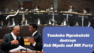 ConCourt Showdown | Tembeka Ngcukaitobi VS Dali Mpofu | Closing Remarks on Zuma's Candidacy.