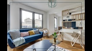 Studio aux allures de 2 pièces  Retour sur une réalisation myHomeDesign