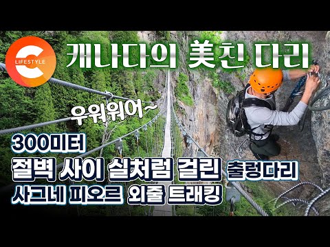 올해는 해외여행 갈 수 있을까?🇨🇦 생애 한 번은 꼭 경험해봐야 할 대자연. 신이 만든 절경 속에서 외줄 하나로 절벽을 누비는 외줄 트래킹을! ‘사그네 피오르 국립공원’