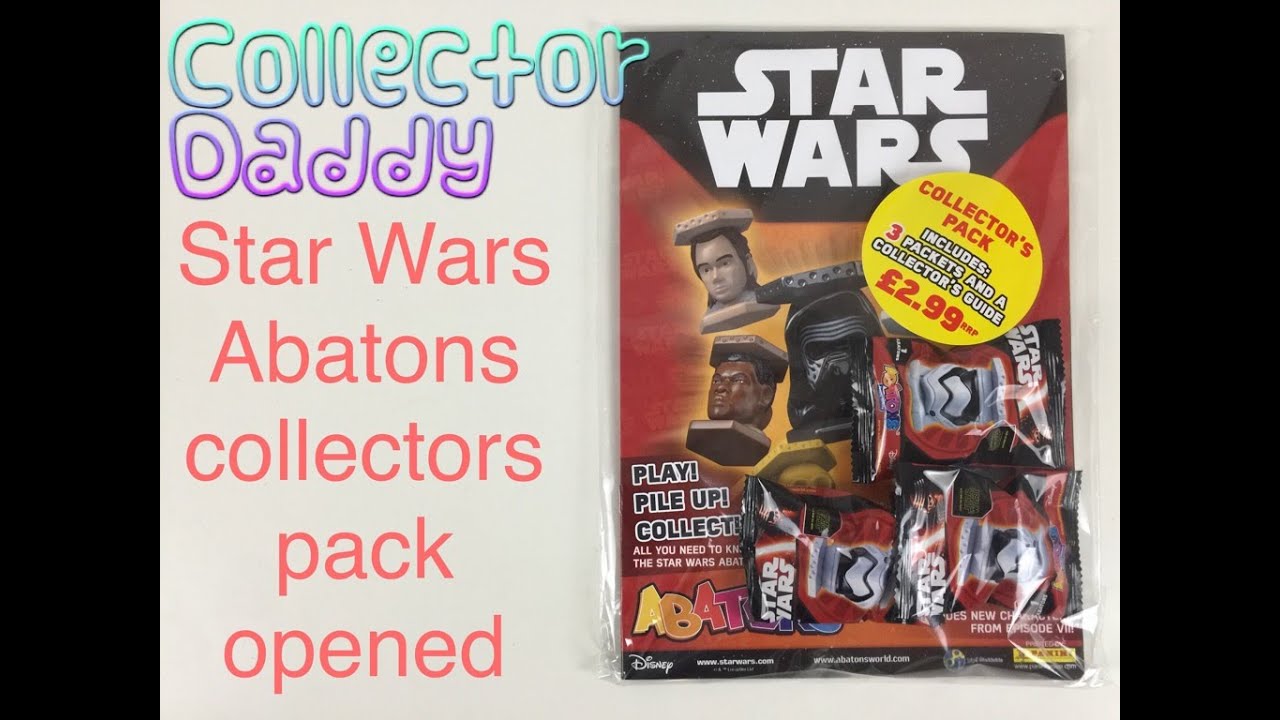 Star Wars Abaton Collectors pack with guide and 3 packs