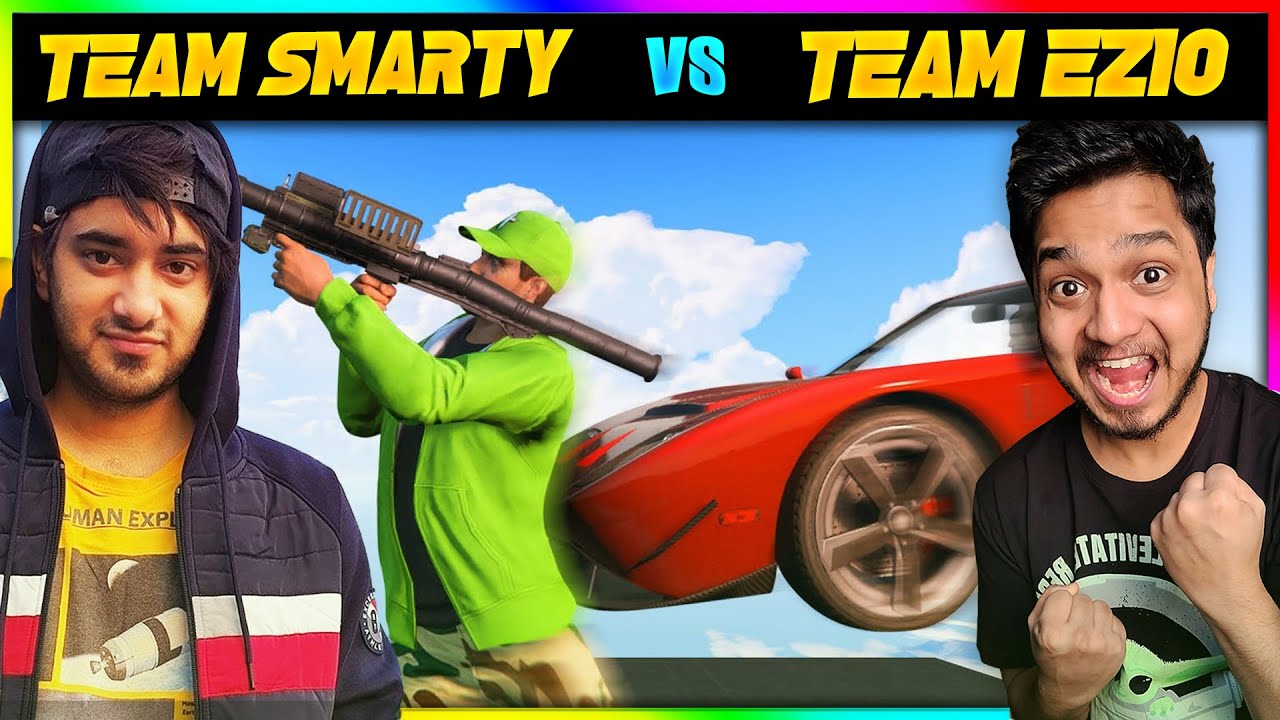 FUNNIEST GTA 5 RPG VS Flying Cars! HIMLANDS FIGHT ft. 