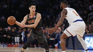 Jeremy Lin Full Highlights - Hawks vs Knicks