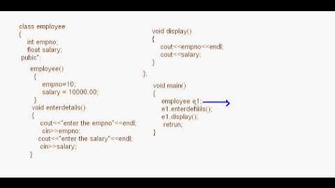 eTuitions CBSE - XII - computer science - constructors and destructors 1