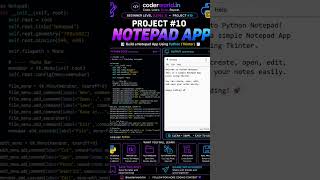 📝 Python Project #10: Notepad App 🐍