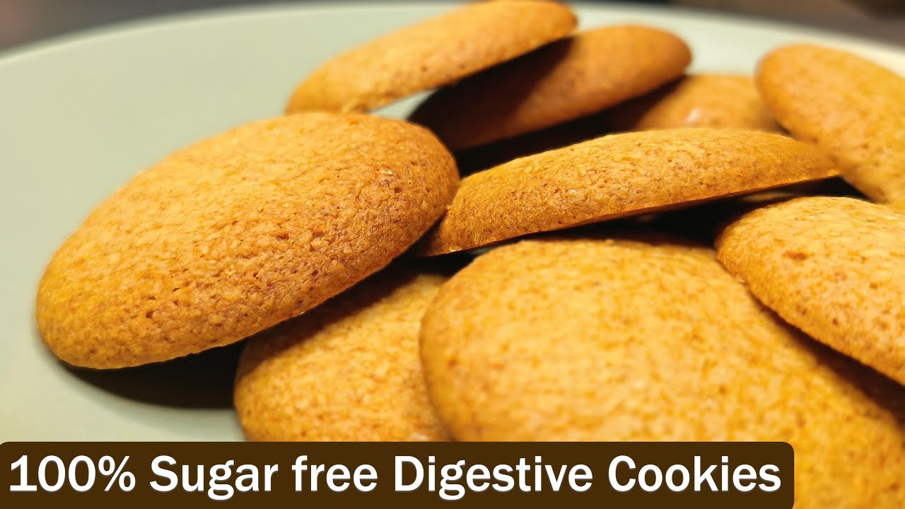 Healthy Digestive Cookies | No Maida No Sugar | Diet-Friendly Sweet Snack for Festive Season