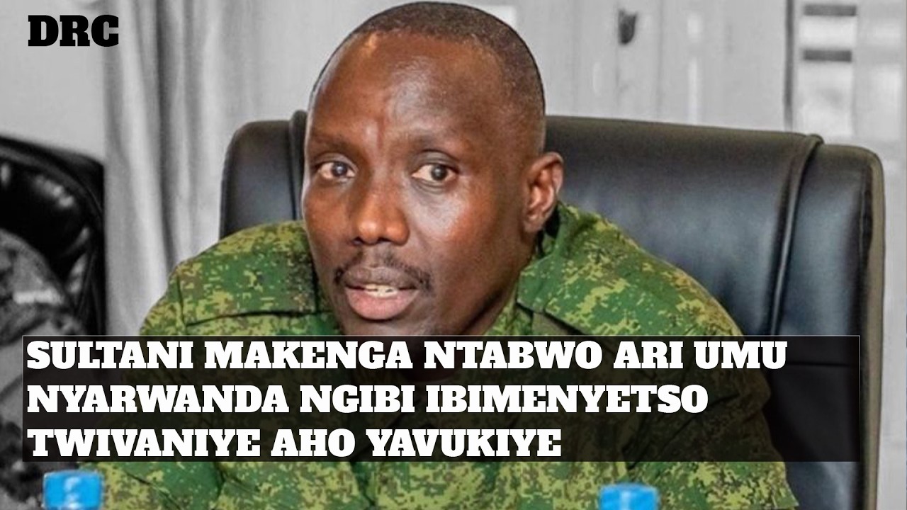 DRC :  TUGEZE AHO GEN MAJ MAKENGA YAVUKIYE UMWARIMU WAMWIGISHIJE ARABITUBWIYE