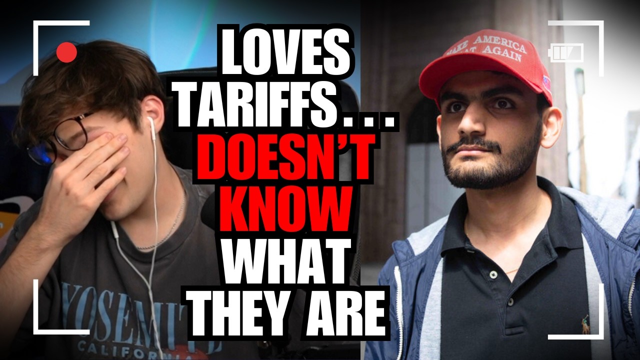MAGA fan LOVES Tariffs but cannot say what they are