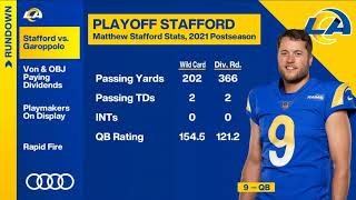 matthew stafford stats tonight