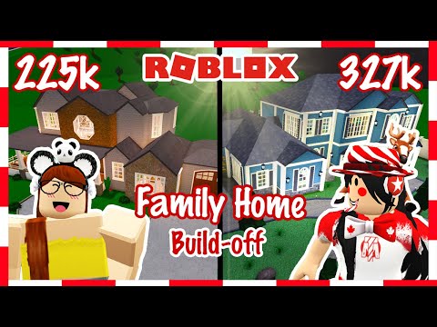 Roblox Welcome To Bloxburg Family Home Build Off W Dapandagirl Youtube - dapandagirl roblox build battles