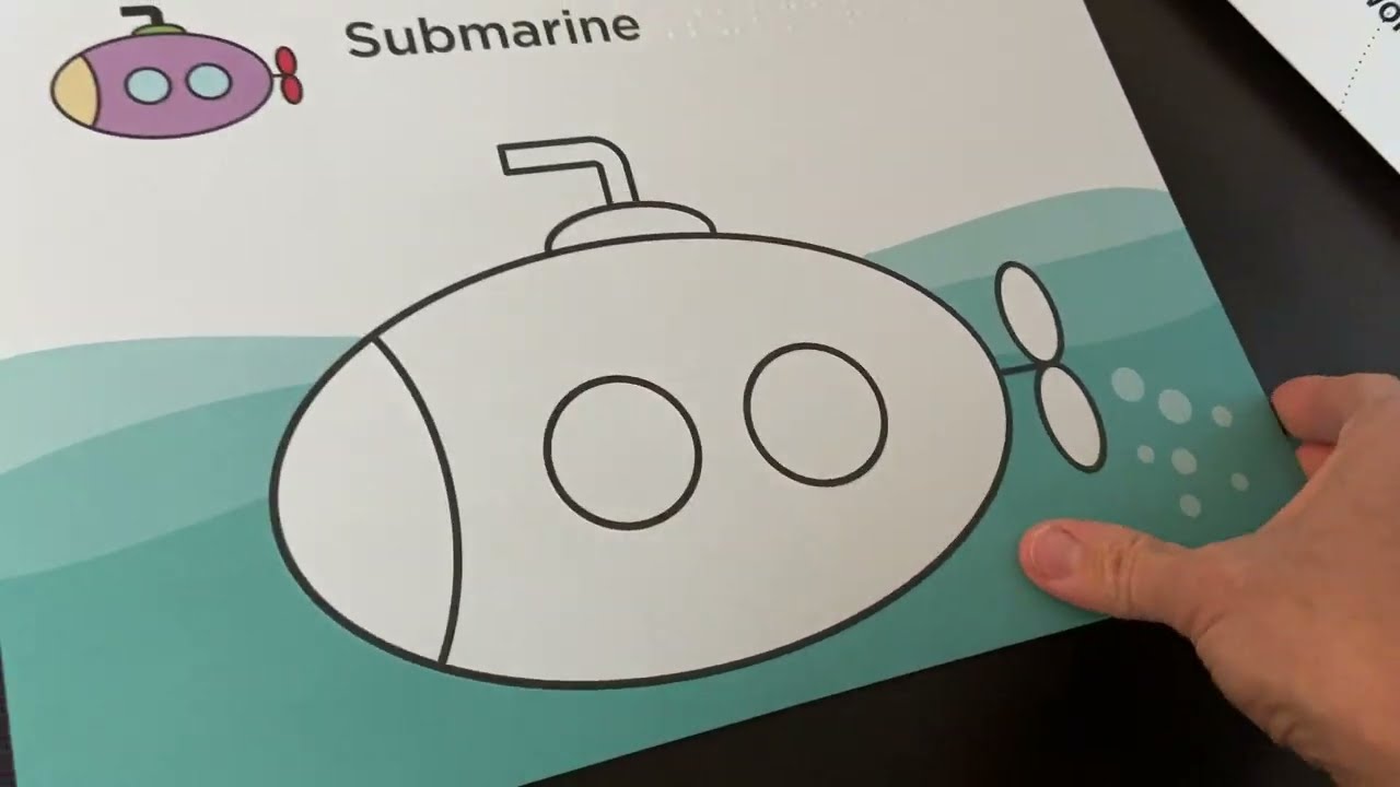 Raised Line Coloring Books for Blind Children YouTube