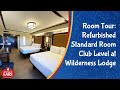 Wilderness Lodge - NEW Refurbished Room Tour (2021) Standard Room Club Level
