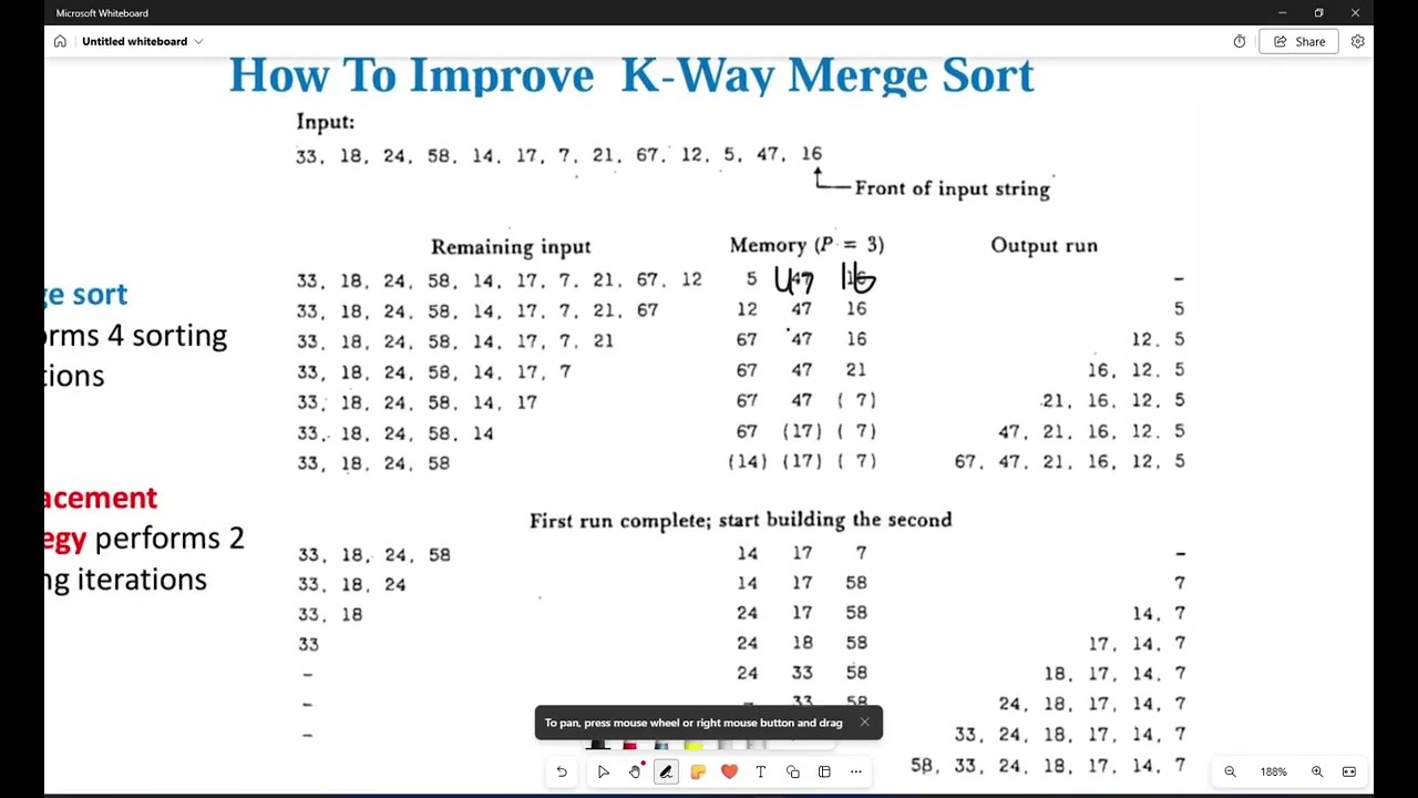 Key Merge Sort بالعربي