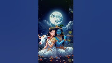 Ishq bhi tu... mera pyaar bhi tu✨❤❤🌸 #radhakrishna #cute