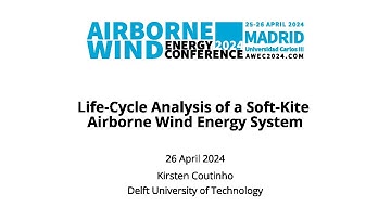 Life-Cycle Analysis of a Soft-Kite Airborne Wind Energy System