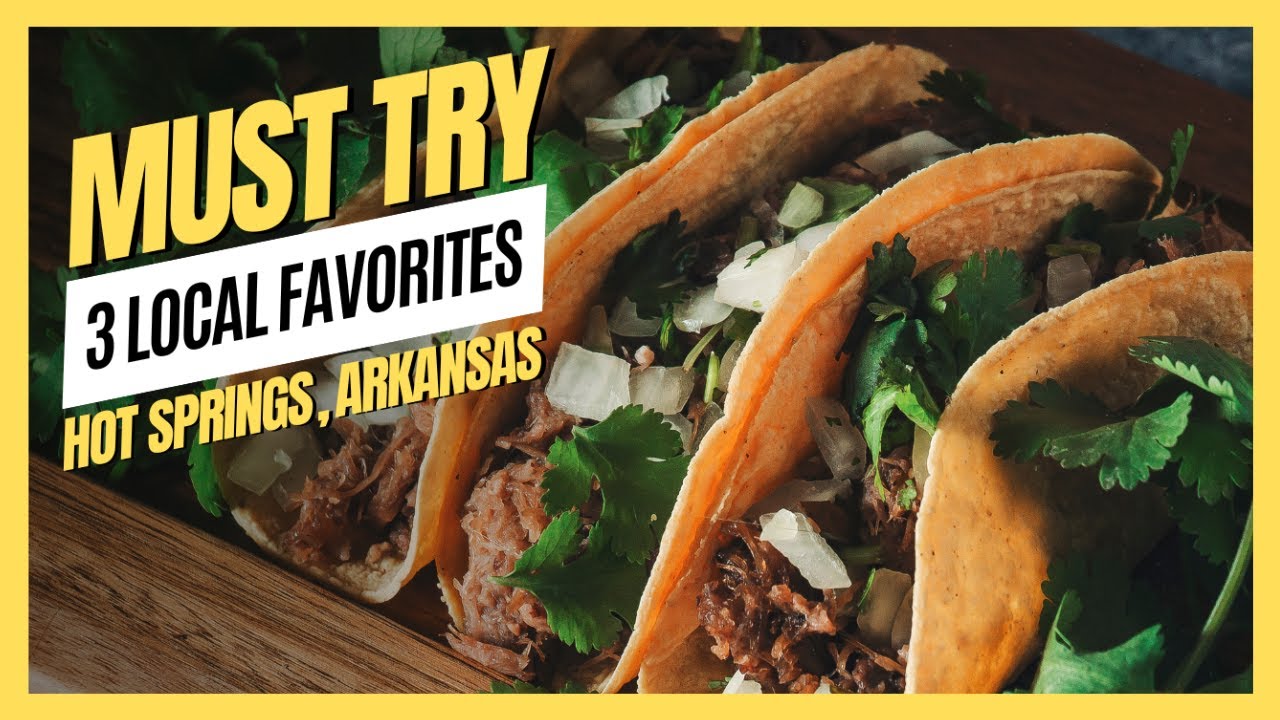 Exploring The BEST Local Restaurants In Hot Springs, Arkansas!