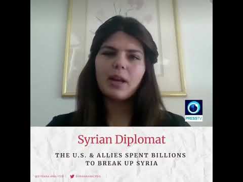 10 years of war. Syrian diplomat aliaa mahfouz ali on 10 years of war.