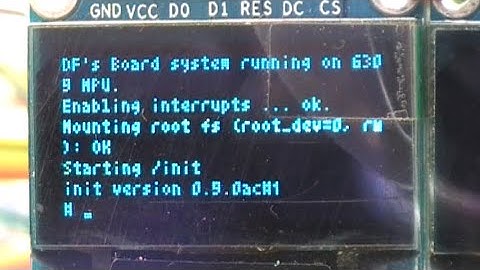 Playing with Fuzix on 6809