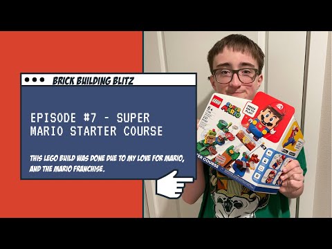 Brick Building Blitz Episode 7 - LEGO Super Mario Starter Course