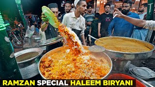 Halim Biryani Sirf Ramzan mai | Paan Mandi ki Special | Karachi Street Food at Night | Ramadan Sehri