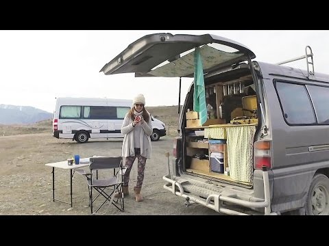 French girl builds camper van and travels New Zealand - Meet Audrey Rambaud