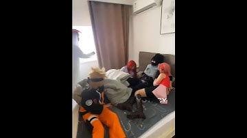 kakashi found everyone 💀🤣 kakashi has no roots 💀🤣 #naruto #anime #cosplay