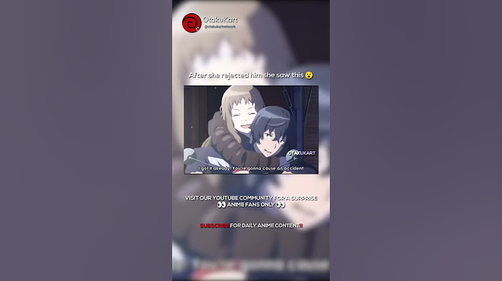 After she rejected him she saw this 😯 #anime #naimemems #animeedits #shorts