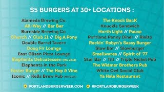 Portland Mercury's Portland Burger Week 2015