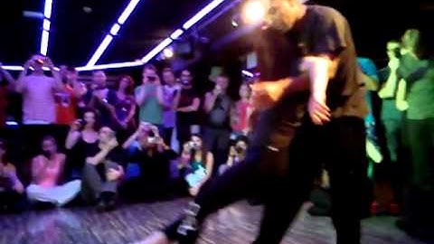 7º spiral dancer zouk and the chocolat factory KADU & LARYSSA-DEMO  INTERMEDIATE 8-12-12