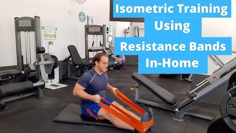 In-home Isometric Training with Resistance Bands #resistancebandsworkout #strengthexercises