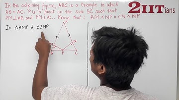 SIMILARITY Exercise 13.1 Q11 Class X ICSE | IIT JEE In the given figure, ABC is a triangle