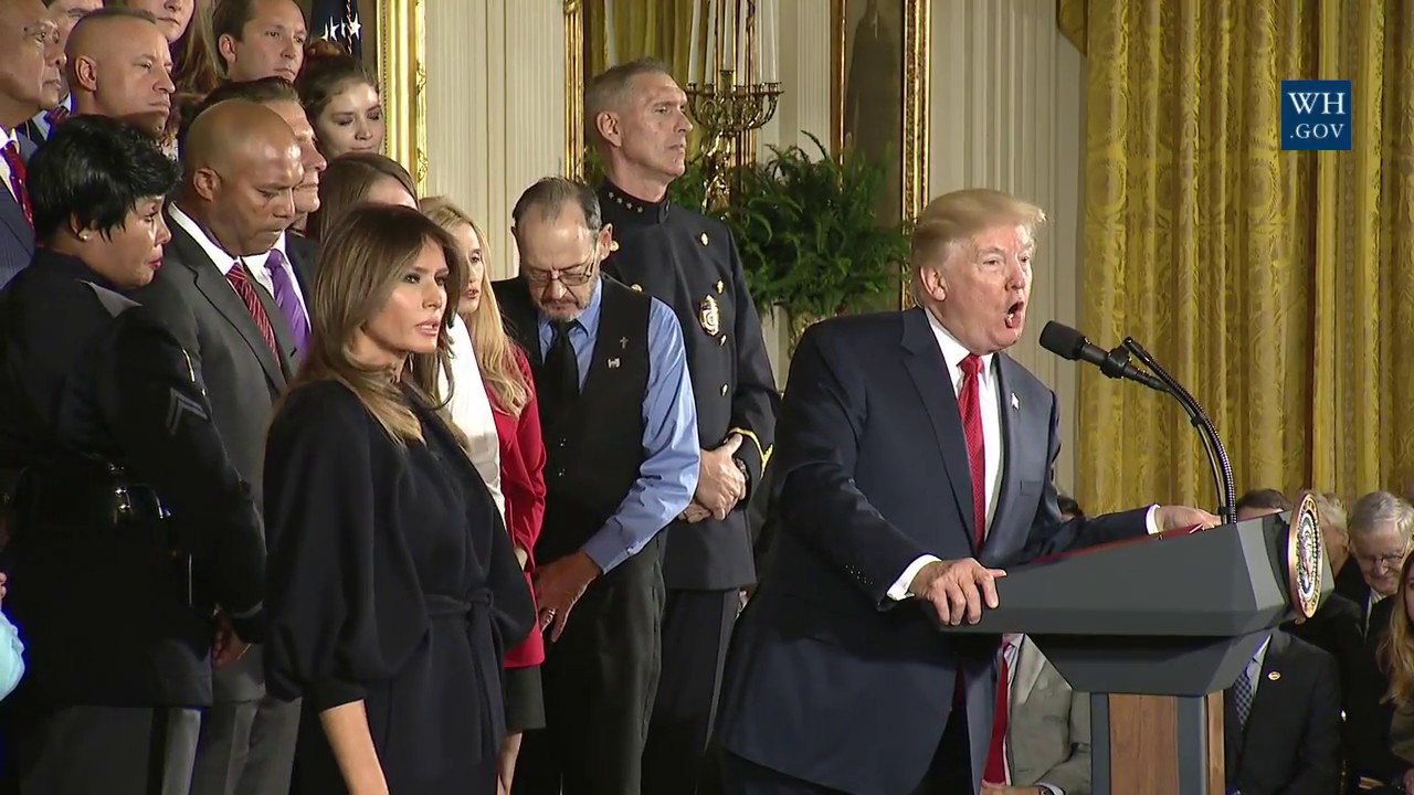 white house has fallen President Trump Delivers Remarks on Combating Drug Demand and the Opioid Crisis