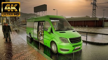 Fernbus Simulator | Mercedes-Benz SPRINTER  | 4K Ultra HD |  GAMEPLAY !