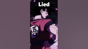 Goku LIED to Frieza