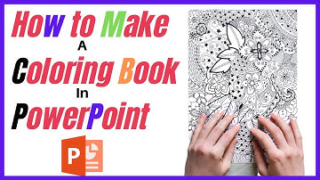 How to Make a Coloring Book in PowerPoint (Amazon KDP)